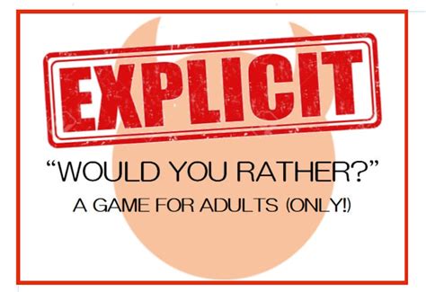  X-Rated: A Hilariously Explicit Party Game for Adults Only!